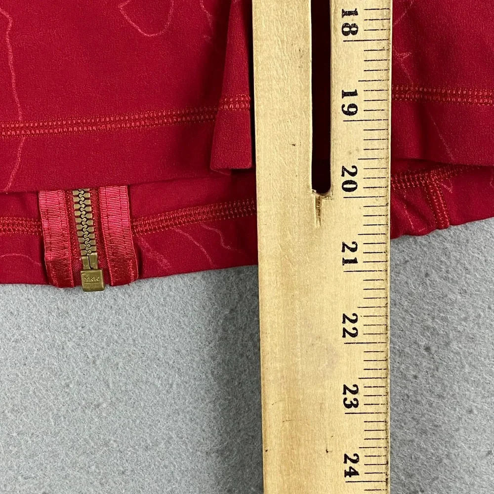Lululemon Lunar New Year Define Cropped Jacket 8 Nulu Red Gold Design
